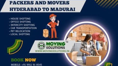 Packers and Movers Hyderabad to Madurai