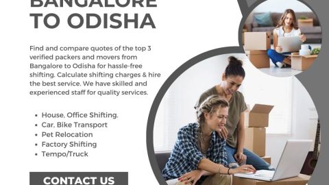 Best Packers and Movers Bangalore to Odisha for House Shifting