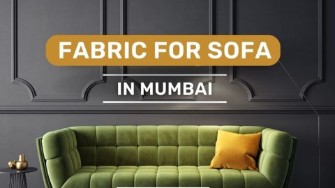 Tissu d'ameublement en velours pour canapé à Mumbai